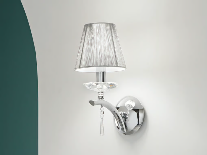 ORCHESTRA - Chrome plated wall lamp with fixed arm _ Fan Europe Lighting